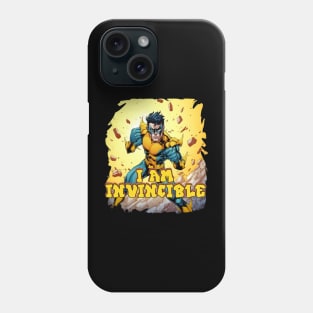 I AM INVINCIBLE Phone Case