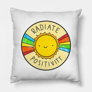 Radiate Positivity Pillow