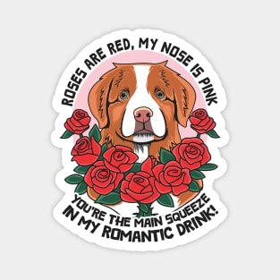 Toller Pink Nose Jokes For Valentine Magnet