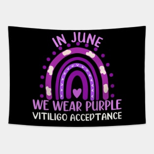 Vitiligo Awareness My Skin My Pride Vitiligo Acceptance Tapestry