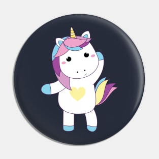 Baby unicorn model Pin