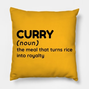 Curry - Funny Definition #2 Pillow