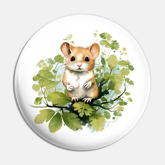 Dormouse Pin by zooleisurelife