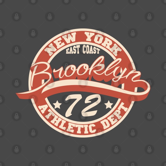 New york. 72. Brooklyn sports t-shirt. by lakokakr