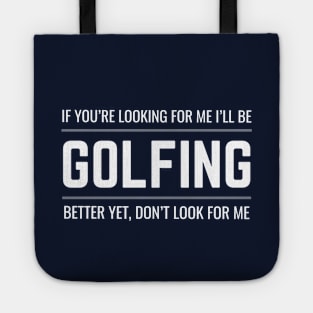 GOLFING Tote