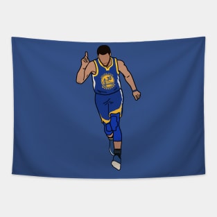 Steph Curry Golden State Warriors NBA Tapestry