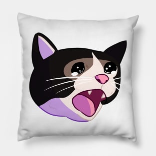 Sad Cat Pillow