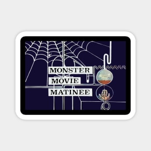 Monster Movie Matinee Magnet