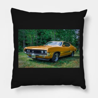 Classic American Muscle Car Pillow