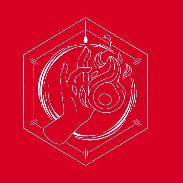 D&D Class Badge: Sorcerer by Fez Inkwright