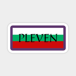 Pleven City in Bulgaria Flag Magnet