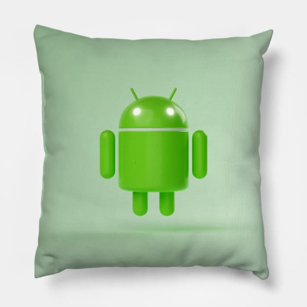 Android Robot Pillow by VonKagaoan