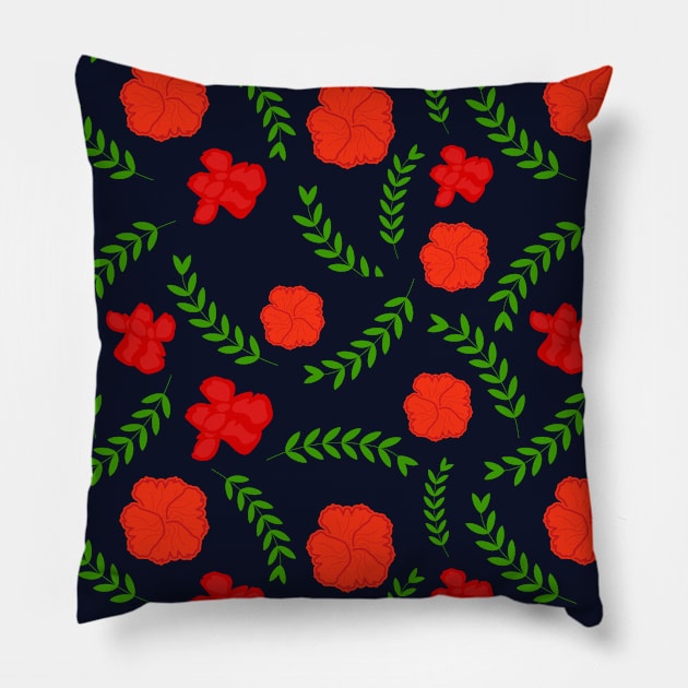 Beautiful Red Rose Pillow by aroramountain