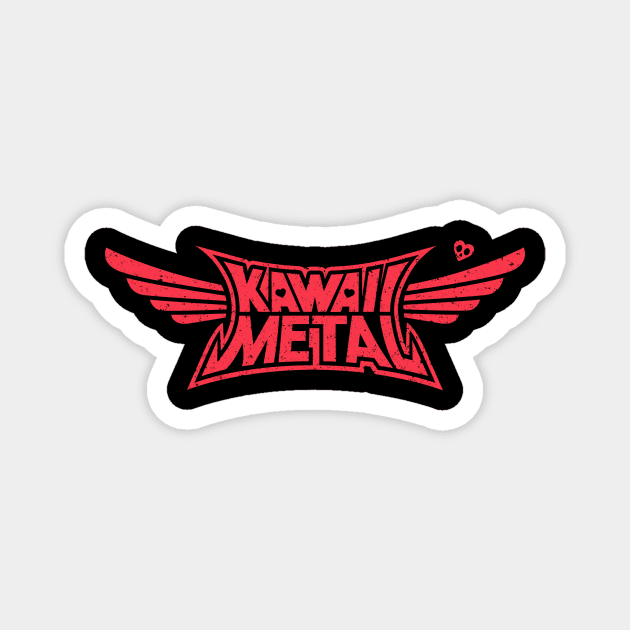 Kawaii Metal Magnet by pigboom