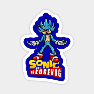 Fleetway Super Sonic Headshot Magnet for Sale by PH4NT4SM