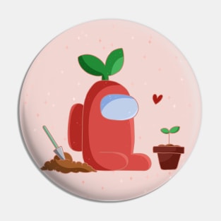 PLANTING TREES Pin