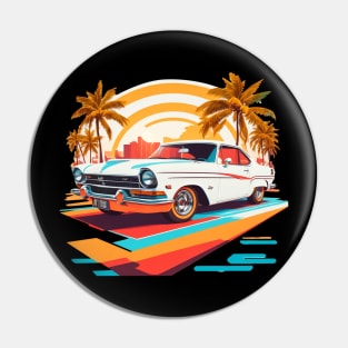 Retro Dream Car Pin