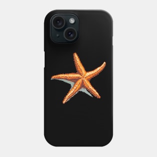 Starfish in Pixel Form Phone Case