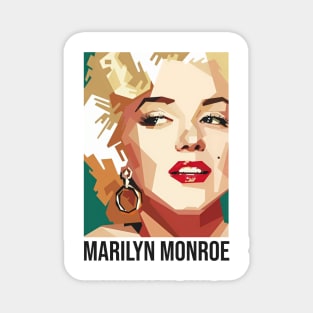 Marilyn Monroe white Magnet