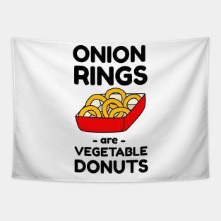 Onion rings vegetable donuts Tapestry