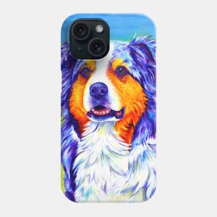 Blue Merle Aussie Dog Phone Case