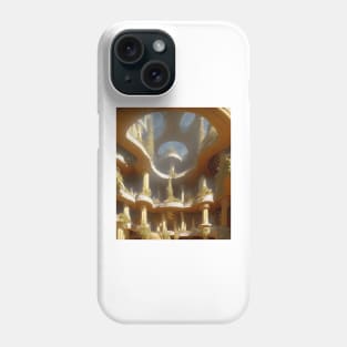 Parnassus Underneath Carved Column Fantasy Palace Phone Case