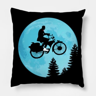 Pee Wee Merry Christmas Moon Pillow