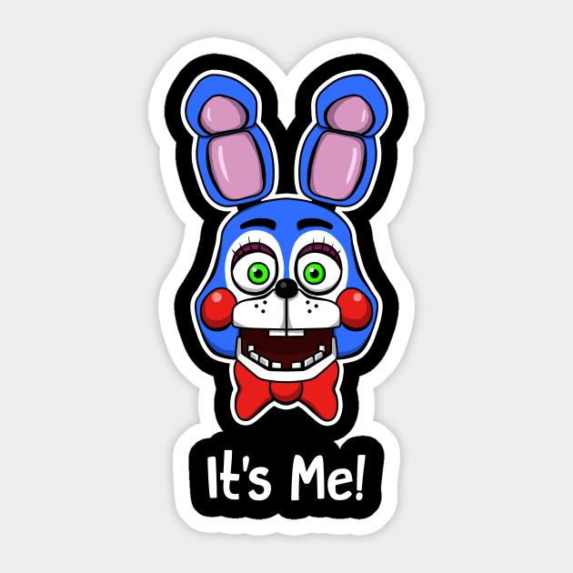 Five Nights at Freddy's - Toy Bonnie - It's Me - Springtrap - Sticker