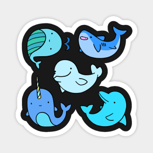 Fin-tastic friends Magnet