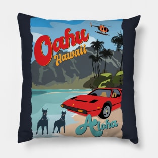 Oahu Hawaii Pillow