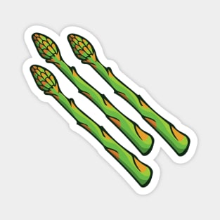 Green Asparagus Magnet