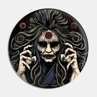 Japan horror woman Pin