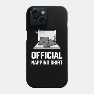 officiall napping shirt Phone Case