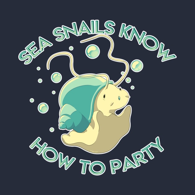 Sea Snails Know How To Party by takoto