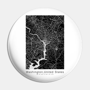 washington map minimalist poster wall art Pin