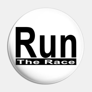 Run the race Pin