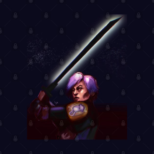 Sabine - Darksaber by han8pym