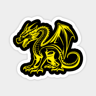 Dragon Expressionism Magnet