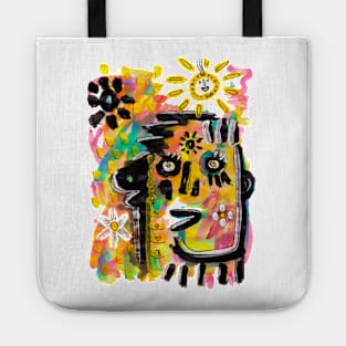 sun face Tote