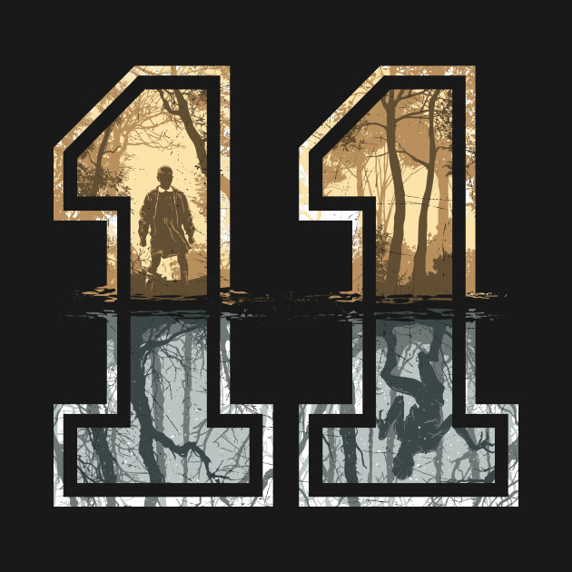 Strange Number 11 (gold-silver)