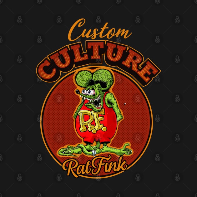 Custom Culture Rat Fink by funkymonkeytees