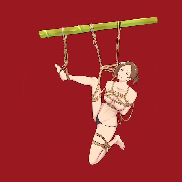 Kata-ashi Shibari Suspension by ShibariZone