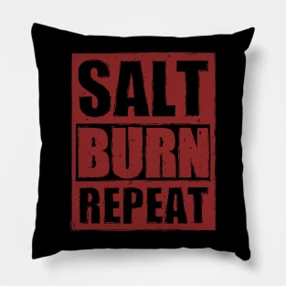 SALT, BURN, REPEAT - SPN "Supernatural" Pillow