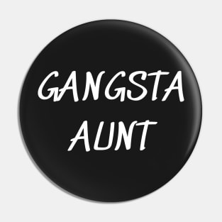 Gangsta aunt squad shirt funny t-shirts for womens shirts with saying graphic tees women auntie gift for her Pin