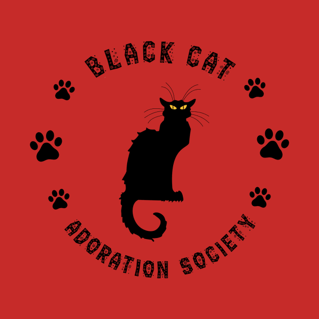 Black Cat Adoration Society 1 by ElijahBarns