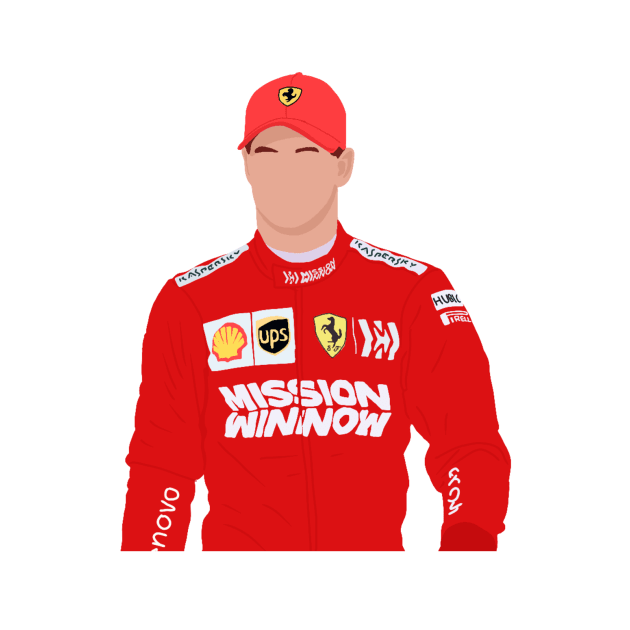 Mick Schumacher for Ferrari by royaldutchness