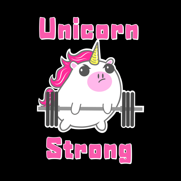 Unicorn Strong by TimAddisonArt