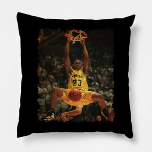 Epic Mourice Taylor Dunking Vintage Pillow