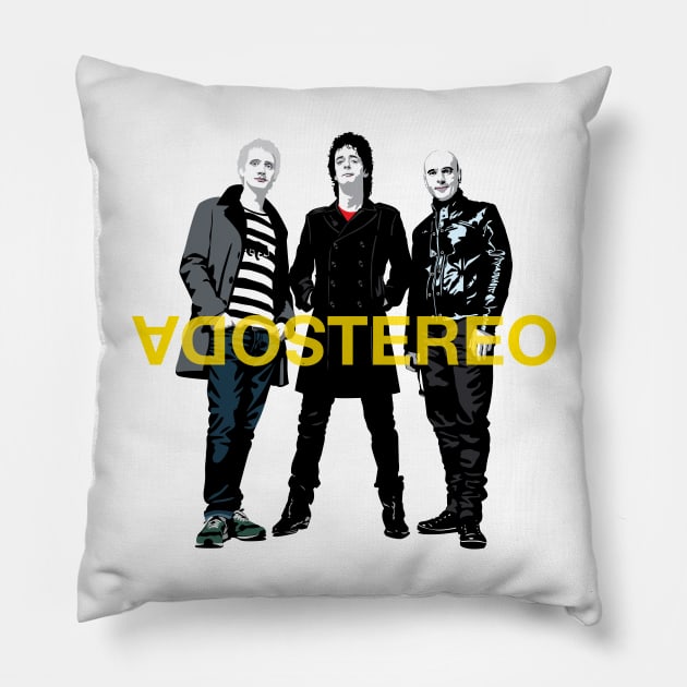 SODASTEREO Pillow by Sauher