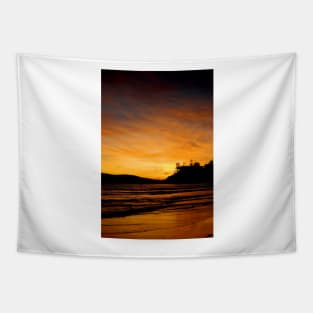 Sunset Long Beach Tofino Vancouver Island Canada Tapestry